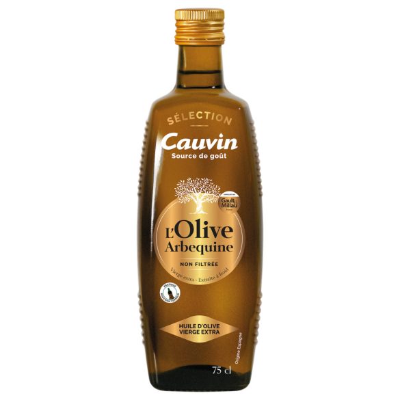 Cauvin Selection szűretlen Arbequine olaj 750ml