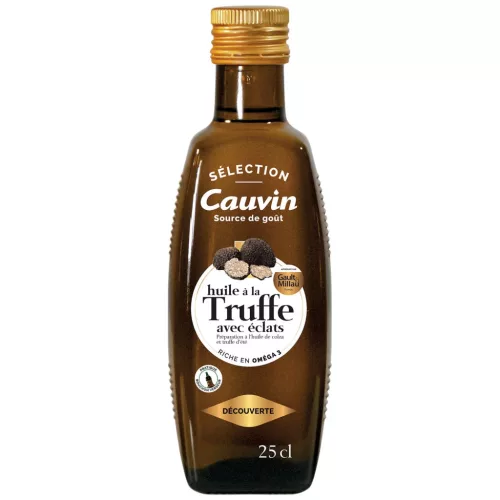 Cauvin Selection szőlőmagolaj szarvasgombával  Gault & Millau minősítéssel 250ml