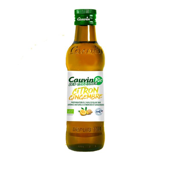Cauvin Bio citromos-gyömbéres olívaolaj 250ml