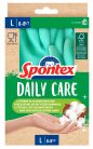 Spontex Daily Care gumikesztyű L