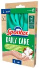 Spontex Daily Care gumikesztyű L