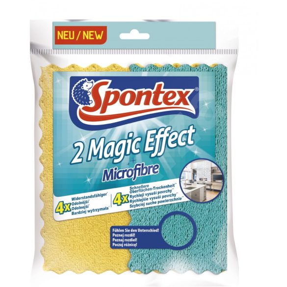 Spontex Magic Effect mikroszálas törlőkendő 2db