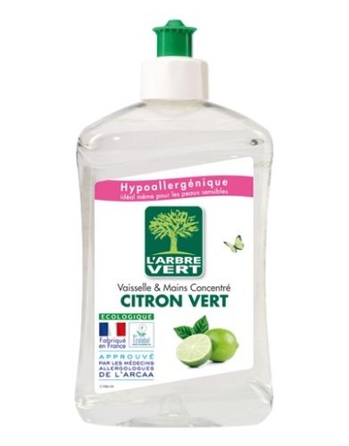 L'Arbre Vert öko mosogatószer Zöld citrom 500ml