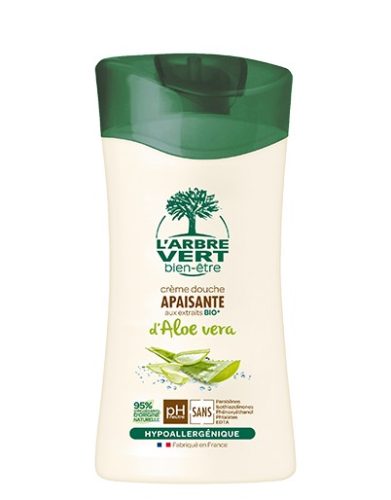 L'Arbre Vert nyugtató krémtusfürdő Aloe Vera 250ml