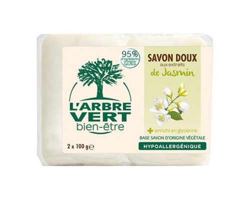 L'Arbre Vert hidratáló szappan Jázmin 2x100g