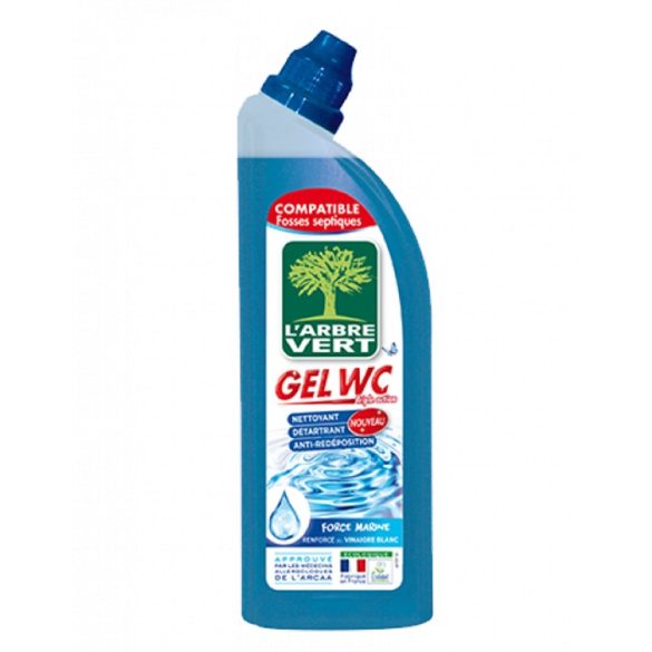 L'Arbre Vert öko WC tisztító gél óceán illattal 740ml
