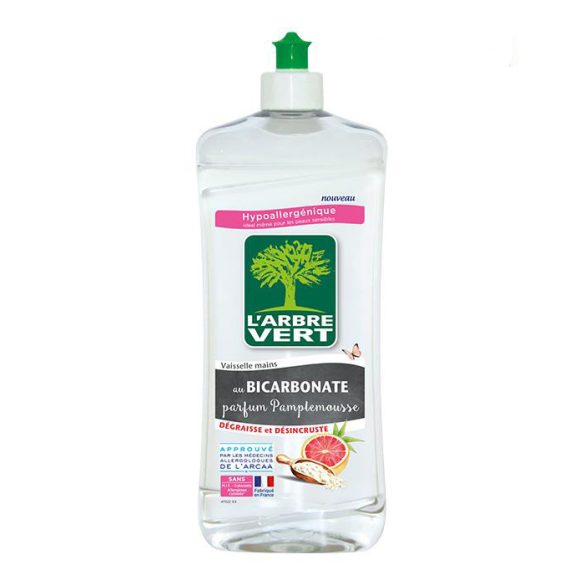 L'Arbre Vert Öko mosogatószer szódabikarbónával,  grapefruit illattal 750ml