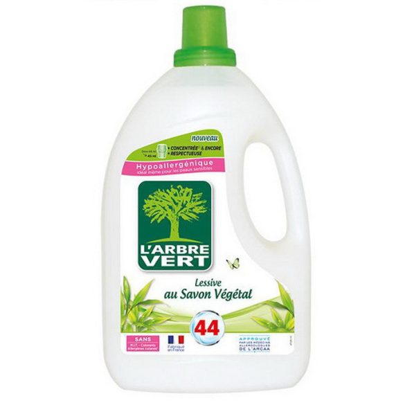 L'Arbre Vert folyékony öko mosószer koncentrátum növényi szappannal 2L