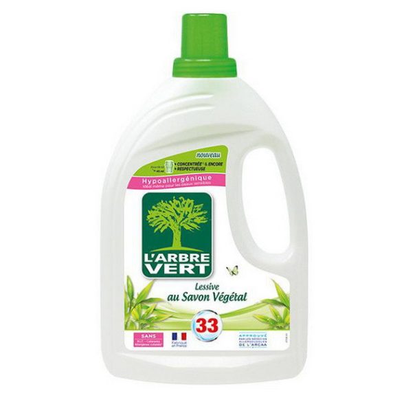 L'Arbre Vert folyékony öko mosószer koncentrátum növényi szappannal 1,5L