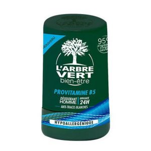 L'Arbre Vert golyós dezodor férfiaknak B5-provitaminnal 50ml