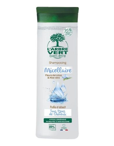 L'Arbre Vert tisztító sampon Micellás 250ml