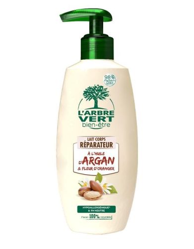 L'Arbre Vert testápoló Argán és Narancsfa 250ml