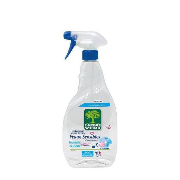 L'Arbre Vert mosás előtti folttisztító spray Érzékeny bőrre 740ml