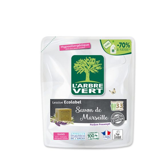 L'Arbre Vert folyékony öko mosószer utántöltő Marseille szappan 1,5L