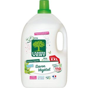 L'Arbre Vert folyékony öko mosószer növényi szappannal 4,95L - 110 mosás
