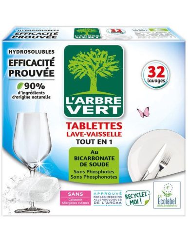 L'Arbre Vert öko mosogatógép tabletta 32db