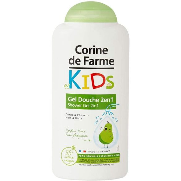 Corine de Farme Kids 2 in 1 tusfürdő Körte 250ml