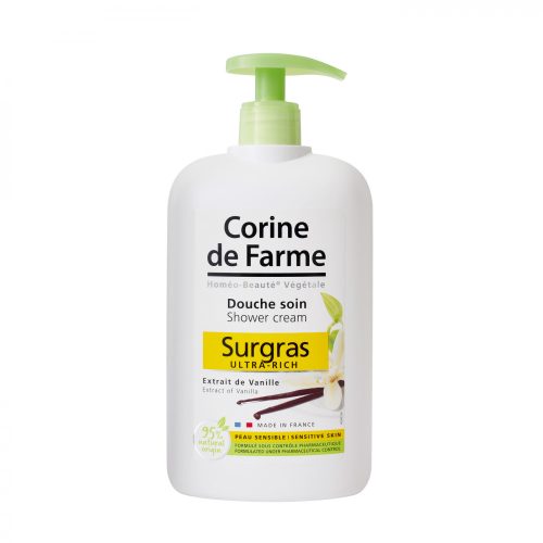 Corine de Farme pumpás krémtusfürdő Madagaszkári vanília 750ml