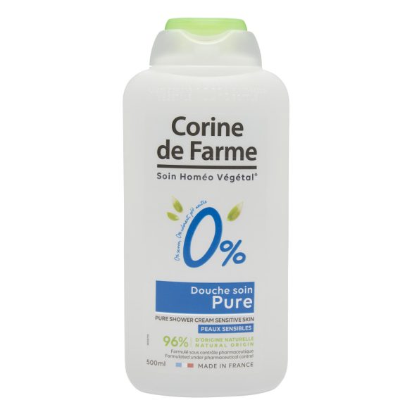 Corine de Farme Pure tusfürdő Érzékeny bőrre 500ml