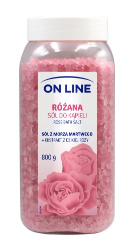 On Line fürdősó Rózsa 800g