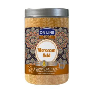 On Line habzó fürdősó Senses Marokkói arany 480g