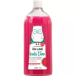   On Line tusfürdő és habfürdő Kids time Görögdinnye 980ml