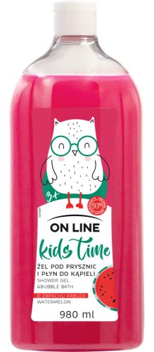 On Line tusfürdő és habfürdő Kids time Görögdinnye 980ml