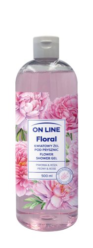 On Line tusfürdő Floral Bazsarózsa&Rózsa 500ml