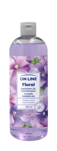 On Line tusfürdő Floral Ibolya&Lótusz 500ml