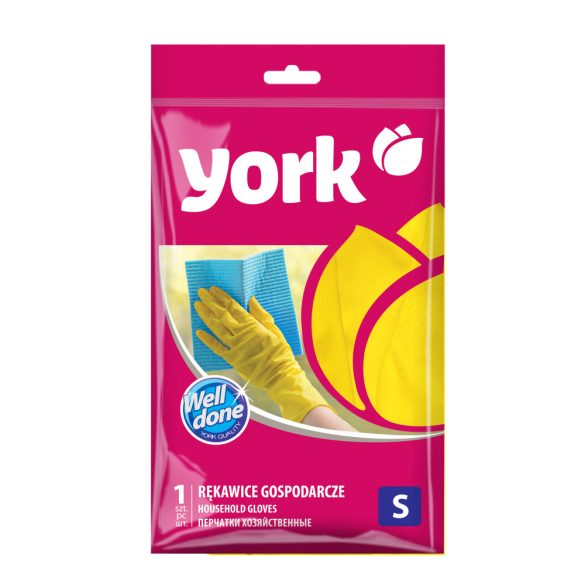 York gumikesztyű S