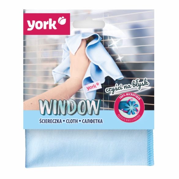 York Window mikroszálas ablaktörlő kendő 1 db