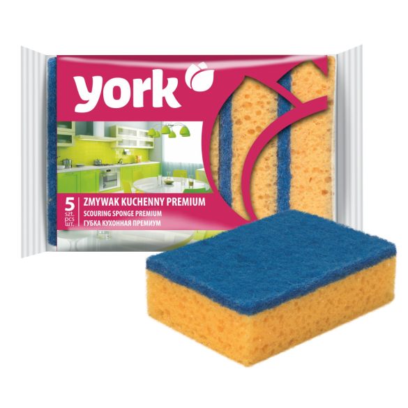 York Premium mosogatószivacs 5 db