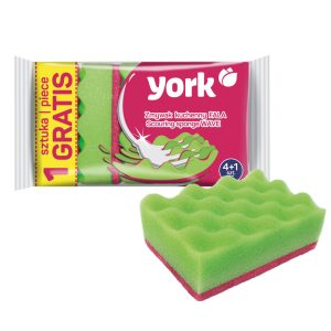 York Wave mosogatószivacs 4+1db