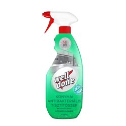   Well Done fertőtlenítő hatású konyhai tisztítószer 750ml