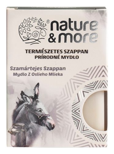 Well Done Nature&more természetes szappan szamártejes 100g