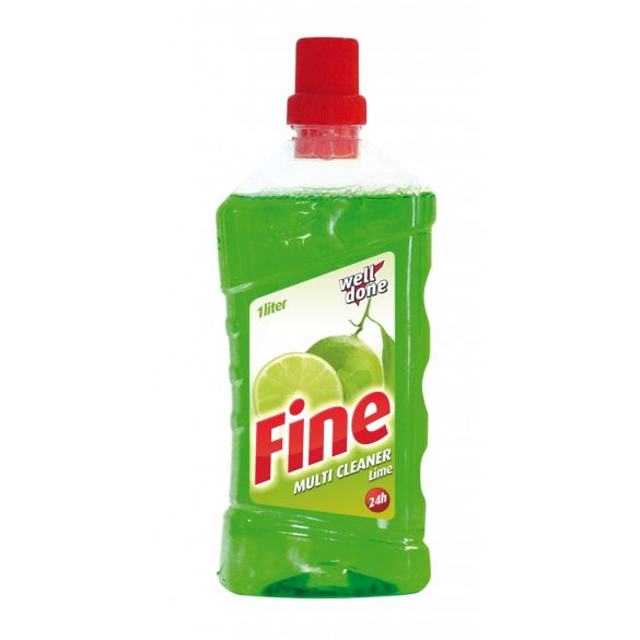 Well Done Fine Multi Cleaner tisztítószer Lime 1L