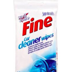   Well Done Fine eldobható autóbelső tisztító törlőkendő 30db