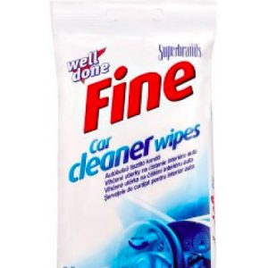 Well Done Fine eldobható autóbelső tisztító törlőkendő 30db