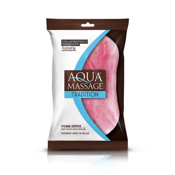 Aqua Massage Tradition Extra soft antibakterialis fürdőszivacs