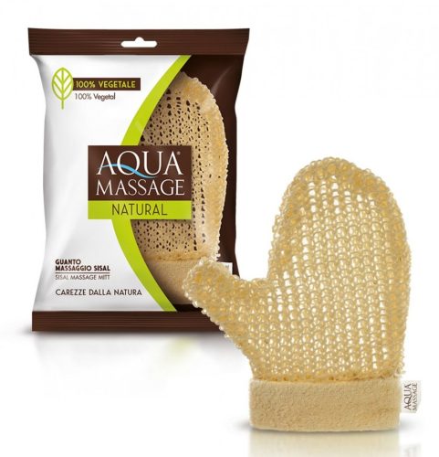 Aqua Massage Natural Sisal fürdőkesztyű