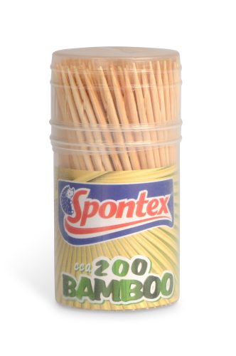 Spontex Bamboo fogvájó 200db