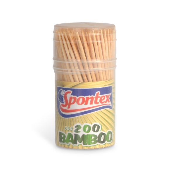 Spontex Bamboo fogvájó 200db