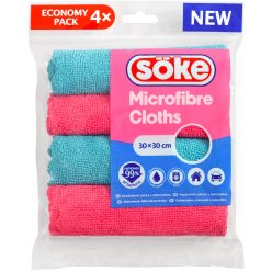Söke mikroszálas törlőkendő 4 db