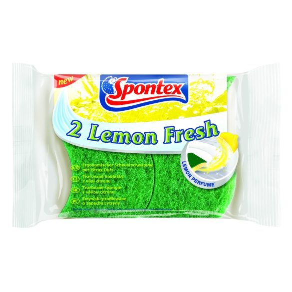 Spontex Lemon Fresh súroló szivacs 2 db-os